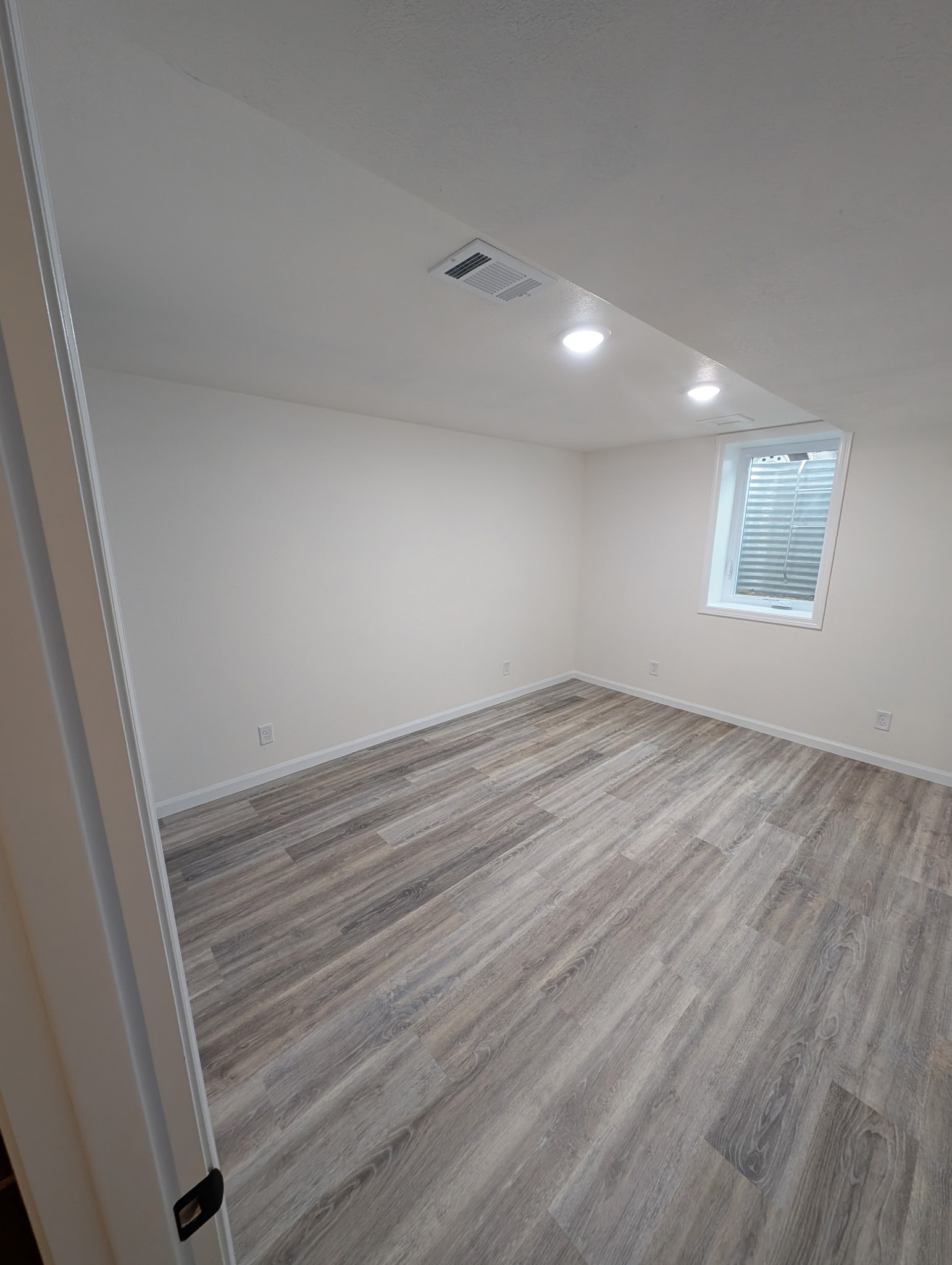 Wall and living area finish